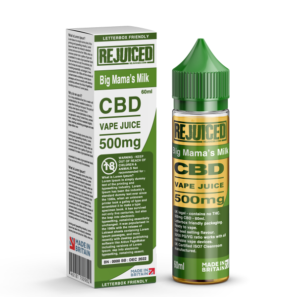 Big Mama's Milk CBD - 500mg Big Mama's Milk CBD - 500mg