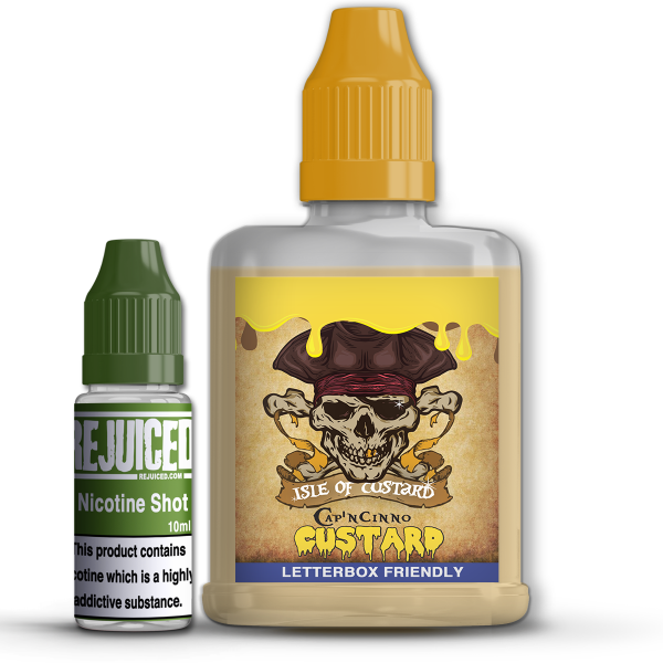 Cap'ncinno Custard - Shortfill Cap'ncinno Custard - Shortfill