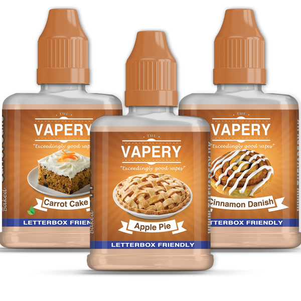 180ml Vapery Shortfill Sample Pack 180ml Vapery Shortfill Sample Pack